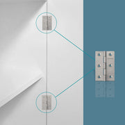 Plantex Heavy Duty Door Butt Hinges 3 inch x 16 Gauge/1.5 mm Thickness Home/Office/Hotel for Main Door/Wooden/Bedroom/Kitchen/Window/Kabza - Pack of 12 (Satin Matt)
