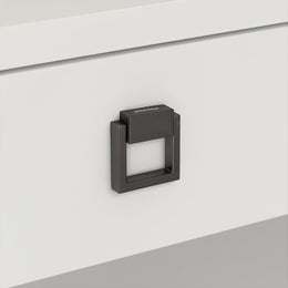 Plantex Drawer Kadi/2 Inch Chest Handle for Drawer/Square Cabinet Kadi/Pull-Push Small Kadi for Home/Office Drawer - Pack of 1 (SH-358, Satin Black)