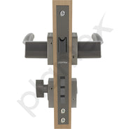 Plantex Premium Door Lock with 3 Years of Warranty/Main Door Lock for Home/Mortise Locks for Door - (PT-002- Satin -Black)