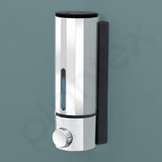 Plantex Soap Dispenser for Bathroom/ABS Shampoo Dispenser/Handwash Dispenser/Soap Dispenser for Washbasin/Bathroom Accessories - Pack of 1 (Chrome)