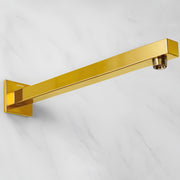 Plantex 21-Inch Shower Arm for Overhead Shower/Stainless Steel Shower Pipe/Wall Mount Bathroom Fitting with Â½-Inch Thread - Pack of 1 (Gold)