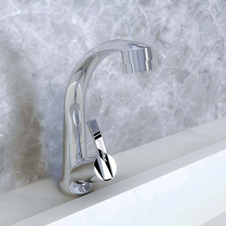 Plantex Pure Brass Pillar Tap for Wash Basin with 360° Swivel Spout for Sink Tap with Water Saving Aerator with 7 Year Warranty (AQ-1412-Chrome)