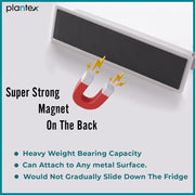 Plantex Magnetic Tissue Paper Holder for Kitchen and Bathroom - Tissue Box Stand for Kitchen Accessories (White)