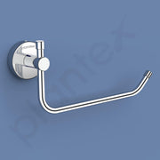Plantex Stainless Steel Towel Ring for Bathroom/Wash Basin/Napkin-Towel Hanger/Bathroom Accessories - (Chrome - L Shape) - Pack of 1