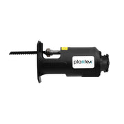 Plantex Curve Saw/12.7mm Cutting Stroke/Variable Speed 0-1600/2700r/min/High-Performance Reciprocating Saw for Wood & Metal Cutting - Black (Mainframe, Battery & Charger Not Included)