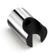 Plantex Hand Shower Holder For Bathroom/Adjustable Handheld Shower/Wand Holder/Wall Mount Bracket - Pack of 1 (Chrome & Black)