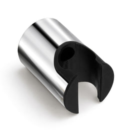 Plantex Hand Shower Holder For Bathroom/Adjustable Handheld Shower/Wand Holder/Wall Mount Bracket - Pack of 1 (Chrome & Black)
