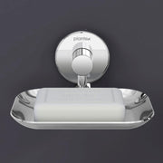 Plantex 304 Grade Stainless Steel Soap Holder/Bathroom Soap Holder/Kitchen Soap Stand for Sink - Bathroom Accessories (Chrome)