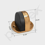 Plantex Premium Floor Mounted Door Buffer/Sound Dampening Rubber Buffer for Bed Room/Living Room/Kitchen/Bathroom Door ÃƒÂ¢Ã¢â€šÂ¬Ã¢â‚¬Å“ Pack of 1 (Rose Gold)