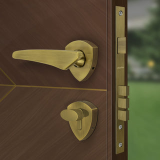Plantex Door Lock-Fully Brass Main Door Lock with 4 Keys/Mortise Door Lock for Home/Office/Hotel (Sumer-3060, Brass Antique)