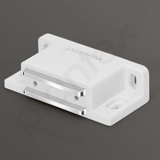 Plantex Door Catcher/Drawer Magnet for Cabinet/Cupboard/Wardrobe/Door Closer Magnet for Home/Office - Pack of 2 (White)