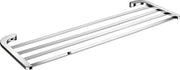 Plantex Smero Pure Brass Towel Hanger for Bathroom/Towel Hanger/Towel Rack/Bathroom Towel Hanger/Bathroom Accessories - Aqua(Chrome)