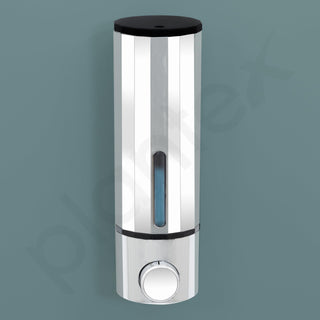Plantex Soap Dispenser for Bathroom/ABS Shampoo Dispenser/Handwash Dispenser/Soap Dispenser for Washbasin/Bathroom Accessories - Pack of 1 (Chrome)