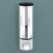 Plantex Soap Dispenser for Bathroom/ABS Shampoo Dispenser/Handwash Dispenser/Soap Dispenser for Washbasin/Bathroom Accessories - Pack of 1 (Chrome)
