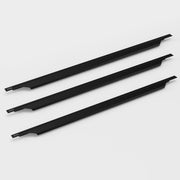 Plantex Profile Handle for Kitchen Cabinet/36 Inch Alluminium Drawer Profile Handle/Wardrobe Pull Handle for Home/Office/Hotel - Pack of 3 (Black)