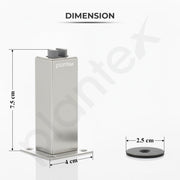 Plantex Magnetic Door Stopper/Stainless Steel Door Magnets to Hold Door/Wall Mounted Door Catcher for Wooden Door - Pack of 1 (Matt)