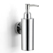 Plantex Liquid Soap Dispenser for Bathroom/304 Grade Stainless Steel Shampoo Dispenser/Round Hand wash Dispense/Bathroom Accessories - Pack of 1 (Regent, Chrome)