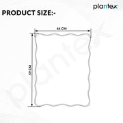 Plantex Frameless Bathroom Mirror/Rectangular Shape Glass For Wall/Mirror For Dressing Room/Living Room/Bedroom/Entryway (18 X 24 Inch)