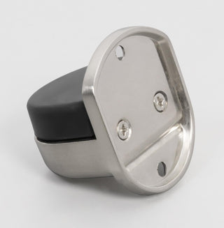 Plantex Premium Floor Mounted Door Buffer/Sound Dampening Rubber Buffer for Bed Room/Living Room/Kitchen/Bathroom Door – Pack of 1 (Satin)