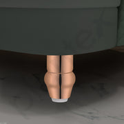 plantex Heavy Duty Round 4 inch Spare Sofa Legs for Bed Furniture/Sofa Legs for Furniture Fitting/Table Legs/Sofa Leg Set of 2 pcs (Rose Gold Finish)