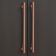 Plantex Cabinet Handle/Kitchen Cabinet Door Handle/Wardrobe/450 mm Cupboard Handle/Door Pull-Push Handle for Home/Office - Pack of 2 (Rose Gold)