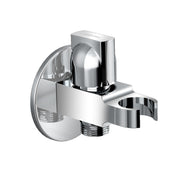 Plantex 2 in 1 Angle Cock with Health faucet and Hand Shower Holder/Angle Valve for Bathroom/Hand shower Bracket/Angle Valve with Faucet Bracket/Bathroom Accessories - Pack of 1(AC22)
