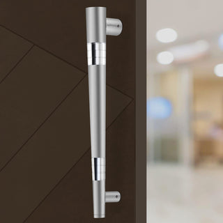 Plantex Premium Door Handle/Main Door Handle 14 inch/Pull Push Door Handle for Glass & Wooden Door – Pack of 1 (306, Satin Finish)