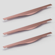 Plantex Profile Handle for Kitchen/14 Inch Drawer Profile Handle/Aluminium Wardrobe Pull Handle for Home/Office/Hotel - Pack of 3 (Rose Gold)