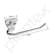 Plantex Pyramid Stainless Steel Hand Towel Holder/Napkin Hanger/Towel Hanger for Wash Basin/Bathroom Accessories (Chrome) - Pack of 1