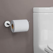 Plantex Stainless Steel Toilet Paper Roll Holder/Toilet Paper Holder/Tissue Paper Roll Holder for Bathroom Accessories (Chrome)
