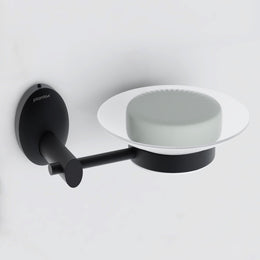 Plantex 304 Grade Stainless Steel Soap Holder for Bathroom/Wall Mounted Soap Holder/Bathroom Accessories - Oreva (Black)