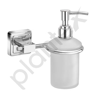 Plantex 304 Grade Stainless Steel Liquid Soap Dispenser/Shampoo Dispencer/Handwash Bottle Stand - Decan (Chrome)