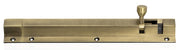 Plantex Stainless Steel 8 inch Tower Bolt/Tower Bolt for Home,Offices Doors and Windows/Tower Bolt for Main Door/Door Latch/Kundi/Chitakini/Door Latch for Windows (Brass Antique, Pack of 6)