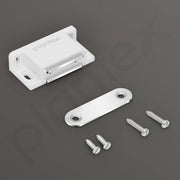 Plantex Door Catcher/Door Magnet for Cabinet/Cupboard/Wardrobe/Door Closer Magnet for Home/Office - Pack of 20 (White)