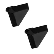 Plantex Knobs for Drawer/Drawer Knobs/Triangle Knob for Cabinets/Drawer Handle/Pull-Push Knob for Kitchen/Bedroom Drawers - Pack of 2 (SH-431, DC-Black & Z-Black)