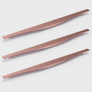 Plantex Profile Handle for Kitchen Cabinet/18 Inch Aluminium Drawer Profile Handle/Wardrobe Pull Handle for Home/Office/Hotel - Pack of 3 (Rose Gold)