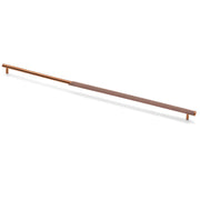 Plantex Stainless Steel & Aluminium Cabinet Handle/600mm Wardrobe Handle for Home/Cupboard Door Pull-Push Handles for Office - Pack of 1 (Rose Gold)