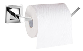 Plantex Stainless Steel Toilet Paper Roll Holder/Toilet Paper Holder/Tissue Paper Roll Holder for Bathroom Accessories (Chrome)