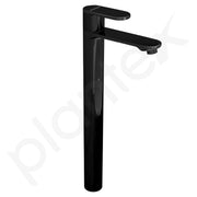 Plantex Pure Brass Pillar Tap for Wash Basin with Water Saving Aerator/High Neck Pillar Cocke for Basin/Sink Tap for Wash Basin with Teflon Tape -7 Year Warranty by Plantex-(ORN-204-PVD Black)