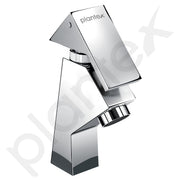 Plantex Brass Pillar Cock Tap for Wash Basin/Water Tap/Deck Mounted with German Aerator and Teflon Tape Mirror Chrome Finish 7-Year Warranty by Plantex (PRI-303)