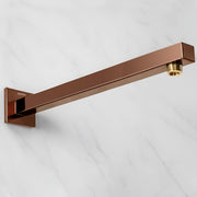 Plantex 21-Inch Shower Arm for Overhead Shower/Stainless Steel Shower Pipe/Wall Mount Bathroom Fitting with Â½-Inch Thread - Pack of 1 (Rose Gold)