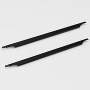Plantex Profile Handle for Kitchen Cabinet/32 Inch Alluminium Drawer Profile Handle/Wardrobe Pull Handle for Home/Office/Hotel - Pack of 2 (Black)