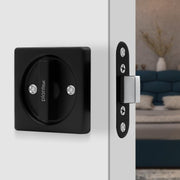 Plantex Baby Latch for Bathroom/Door Latch Lock/Bathroom Latch for Door/Chitkani for Bedroom/Office/Door Latches for Home - (DTM-620, Black)