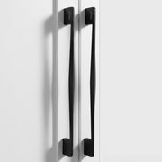 Plantex Cabinet Handle/288mm Handle for Wardrobe/Kitchen Handle/Pull-Push Handle for Home/Office - Pack of 2 (Black)