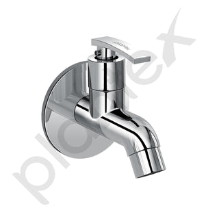 Plantex Pure Brass COL-1001 Water Tap for Bathroom with Water-Saving Technology Taps with Wall Mount Bib Tap/Basin Tap for Home- 7 Year Warranty (Chrome Finish)