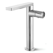 Plantex Pure Brass Pillar Tap for Wash Basin Tap/Single Lever Basin Mixer Tap/Water Tap for Wash Basin/Bathroom Faucet-(Chrome)