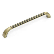 Plantex Cabinet Handle/160mm Handle for Drawer/Wardrobe/Kitchen Handle/Pull-Push Handle for Home/Office - Pack of 1 (Brass Antique)