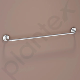 Plantex Stainless Steel Single Towel Rod/Towel Bar/Towel Holder/Towel Hanger for Bathroom/Bathroom Accessories - 24 Inch (Chrome)