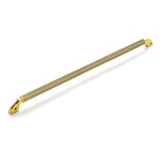 Plantex Aluminium Cabinet Handle/600mm Wardrobe Handle for Home/Cupboard Door Pull-Push Handles for Office - Pack of 1 (Brass Antique & Gold)
