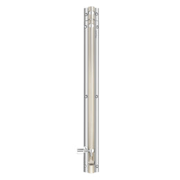 Plantex Heavy Duty 12-inch Joint-Less Tower Bolt for Wooden and PVC Doors for Home Main Door/Bathroom/Windows/Wardrobe - Pack of 1 (703, Silver and Chrome)